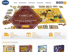 Tablet Screenshot of ninivegames.com